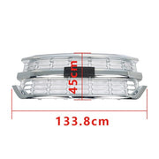 DURAFORCE 84374385 Front Upper Bumper Grille Chrome Fit For Chevy Silverado 1500 2016-2018