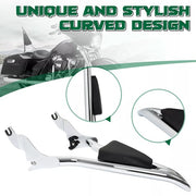 DURAFORCE For Harley Touring Road Street Glide 2009-2024 Rear Passenger Backrest Sissy Bar