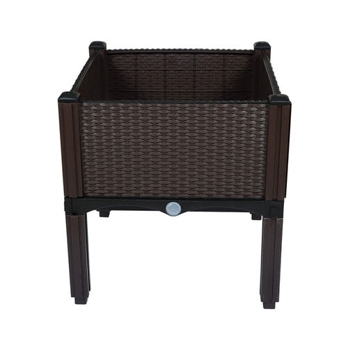 DURAFORCE Raised Garden Bed Outdoor Elevated Planter Box Herbs Flowers Plants Vegetables