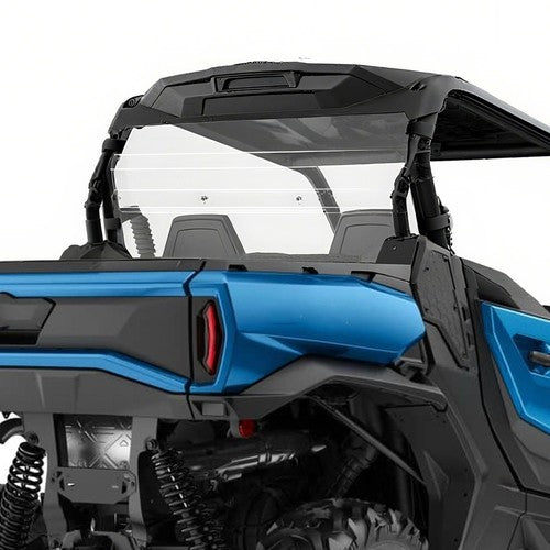 DURAFORCE Clear Rear Windshield for Can-Am Commander 700 Max 1000R DPS XT XMR 2021-25 ATV
