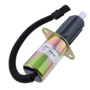 DURAFORCE New Fuel Shut Off Solenoid Valve 3921978 Fit For Cummins 6CT 6CTA Engine 12V