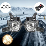 DURAFORCE For Toyota RAV4 2013-2015 4DR Front Bumper Fog Lights Lamps+Switch Kit Clear