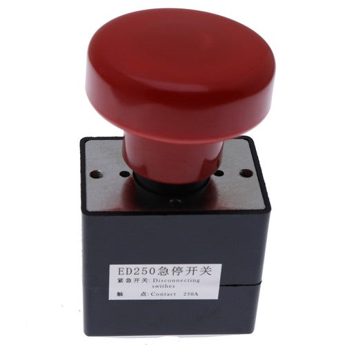 DURAFORCE E-Stop Switch ED250B-1 ZJK-250 for Albright Electric Stacker Forklift Pallet Car