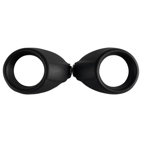 DURAFORCE Front Bumper Fog Light Cover Bezels Pair Matte Black for 2012-2014 for Ford Focus