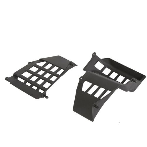 YFZ350 LH RH Heel Guards Kit Rear Fender Flaps for Yamaha Banshee 350 1987 2006