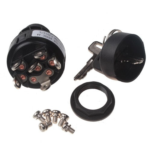 DURAFORCE Ignition Switch 4360469 W/Keys for JLG 400S 600A 2032 2630 2646 460SJ 601S 660SJ