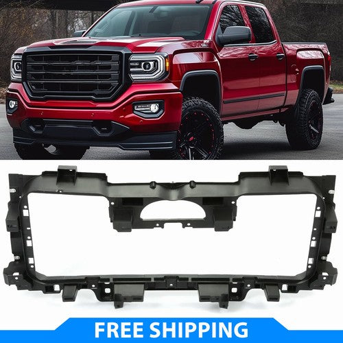 DURAFORCE Front Bumper Grille Shutter Mounting Bracket for 14-19 Sierra 1500 2500HD 3500HD