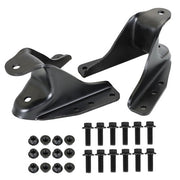 DURAFORCE 2PCS Rear Leaf Spring Forward Shackle Bracket Hanger Pair For Ford F350 1990-97