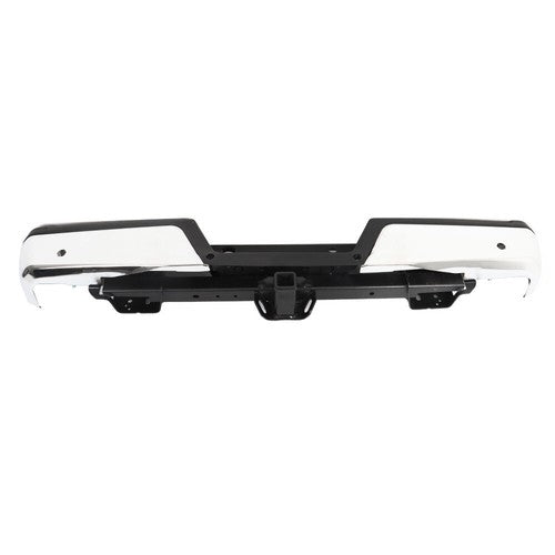 DURAFORCE For Ford F150 2015-2019 w/ Heavy Duty Tow & Sensor Hole Chrome Rear Bumper