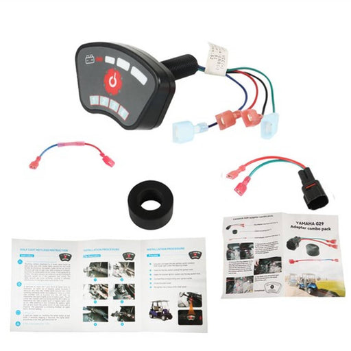DURAFORCE 36V-48V Keyless Ignition Switch For E-Z-GO Club Car Yamaha Golf Cart