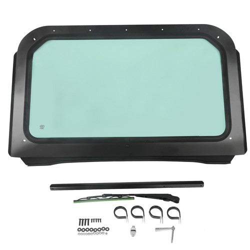 Full Glass Windshield With Wiper for 2008-2014 Polaris RZR 570 800 XP 900