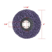 DURAFORCE Diamond Grinding Discs for Metal and Wood 12 Pack: 4 x 5/8" (6 Black, 6 Purple)