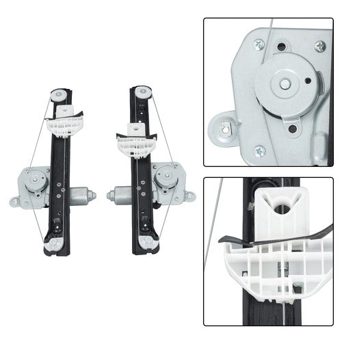 DURAFORCE 741-584 741-585 For FORD Focus 2000-07 Electric Window Actuator Assembly RL&RR