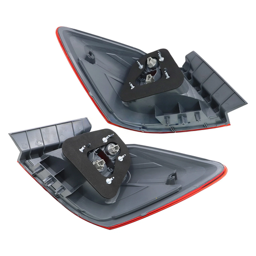 DURAFORCE Outer Tail Lights for 2013-2015 Honda Accord Sedan EX LX Sport Halogen LH RH
