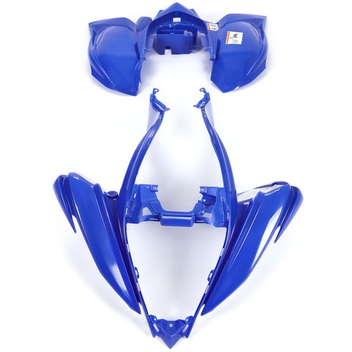 DURAFORCE New For YAMAHA Raptor 700 2006-2024 Plastics Bodywork Fenders COMPLETE SET BLUE