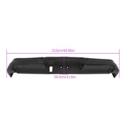 DURAFORCE Rear Bumper Without Air Vent&Radar Hole Black Metal Suit For Ram 1500 2019-2023