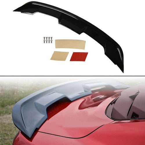 DURAFORCE Glossy Black Rear Trunk Lid Spoiler Wing Suit For Ford Mustang 2015 -19 20 2DR