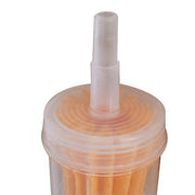 DURAFORCE 36 Pack Fuel Filter Gas Inline For Many John Deere Kawasaki Kohler 1-1/2 In Dia
