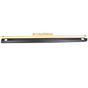 DURAFORCE 6'4" Truck Bed Rail Side Cap Top Cover Protector Fit 02-08 Dodge Ram 1500