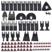 DURAFORCE Quick Release Tool Blades 94Pcs Oscillating Saw Blades Combination Bi-Metal