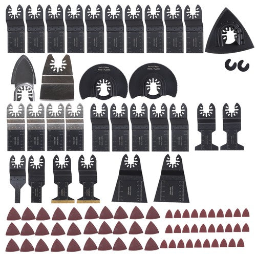 DURAFORCE Quick Release Tool Blades 94Pcs Oscillating Saw Blades Combination Bi-Metal