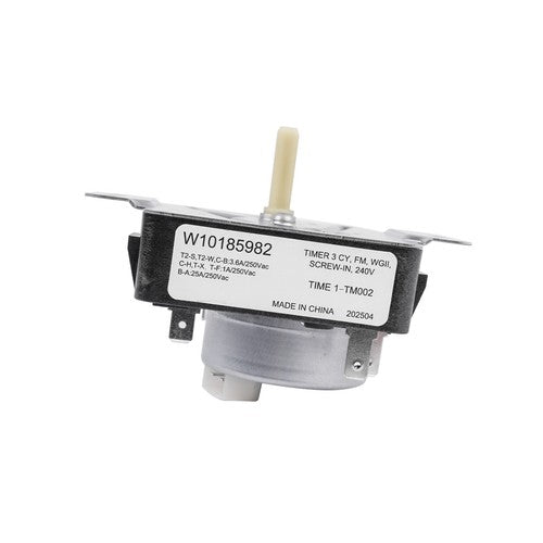 DURAFORCE DRYER TIMER FOR WHIRPOOL W10185982 AP6016541 PS11749831 3LMEDC315FW0 WPW10185982