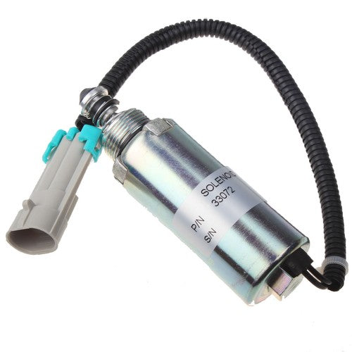 DURAFORCE 12V Fuel Shutoff Solenoid Valve 33072 for GM Chevy 6.5L DS 1994-2002