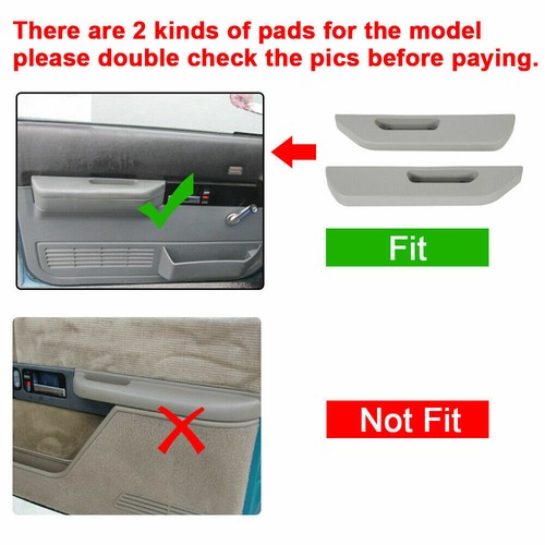 Left Driver Door Armrest Pad for 88-1994 90 93 Chevrolet GMC C K 1500 2500 3500
