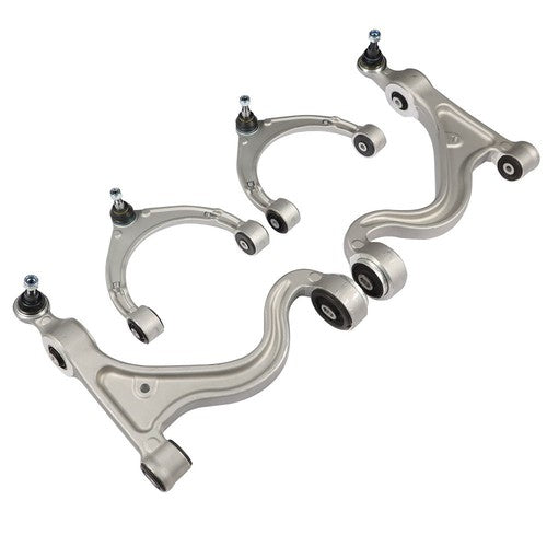 DURAFORCE Fit For 2010-2013 Porsche Panamera 4PCS Aluminum Front Upper Lower Control Arms