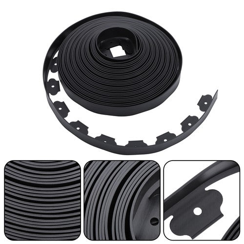 DURAFORCE No-Dig Garden Edge Lawn Border L-shaped Landscape Edging Border Kit 90 FT