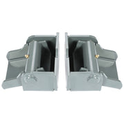 DURAFORCE 2X Dump Truck Trailer Dump Body Hinges Heavy Duty Steel Weld on Powder Coated