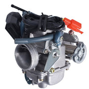 DURAFORCE For Roketa Gokart 150cc GY6 24mm Carburetor W/ Air Filter Intake Fuel Kit US