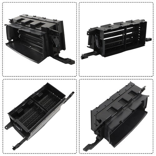 DURAFORCE 601-570 ML3Z8475B For F150 2021 2022 Lower Active Air Shutter Grille With Motor
