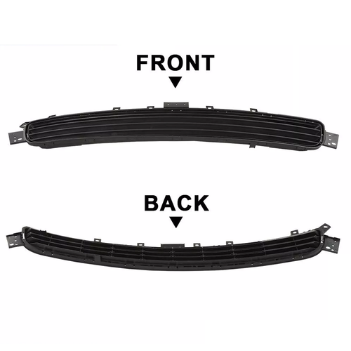 DURAFORCE Front Bumper Lower Grille Matte Black for 2014-2017 Infiniti Q50 14-17