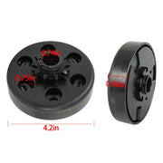 DURAFORCE Fits For 40,41,420 Chain 6.5HP Centrifugal Go Kart Clutch 3/4" Bore 10 Tooth 10T
