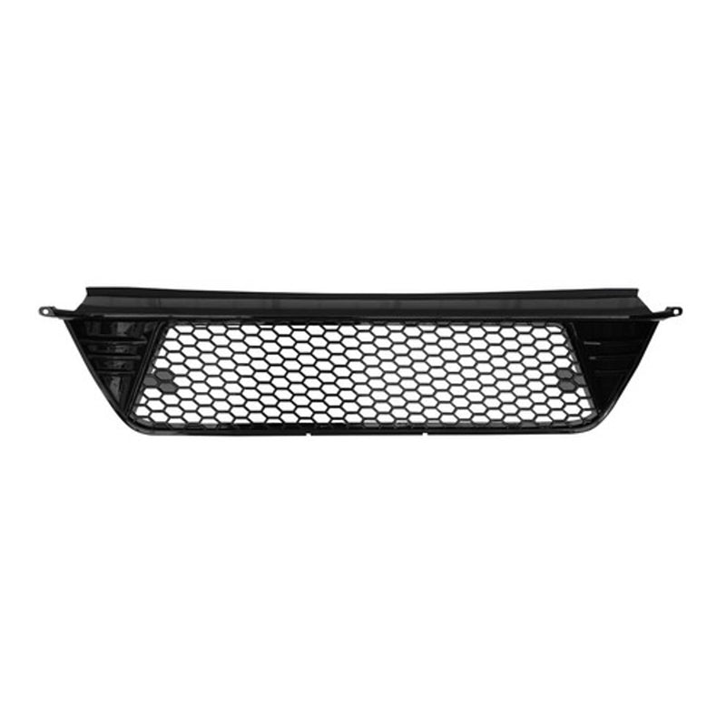 DURAFORCE Fit 2022-2024 Honda Civic 4DR Glossy Black Front Bumper Lower Grille Honeycomb