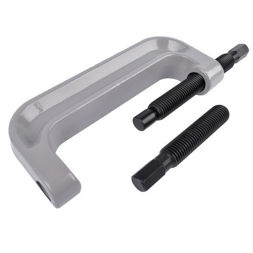 DURAFORCE 11.9" Length Steel C-Frame Press 78100 w/ Screws for Tall and Stacked Adapters