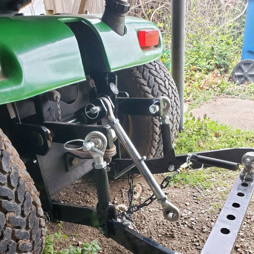 DURAFORCE 3 Point Hitch Kit W/Closed Frame Hook For John Deere 140 300 317 CAT 0 Tractor