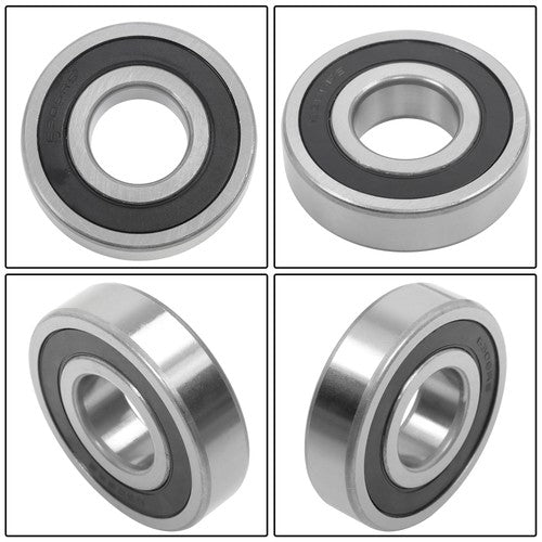 DURAFORCE 10Pcs 6306-2RS Deep Groove Ball Bearings 30mm Inner Dia 72mm OD 19mm Bore Sealed