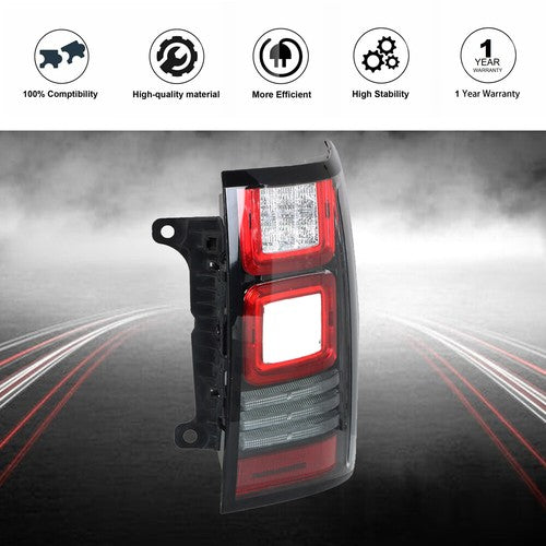 DURAFORCE Fit For Land Range Rover 2013-2016 2017 Passenger Right Side Rear Tail Light