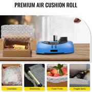 DURAFORCE 984' x16" Air Cushion Machine Film Small Bubble Pillow Packaging Padding 4 Rolls