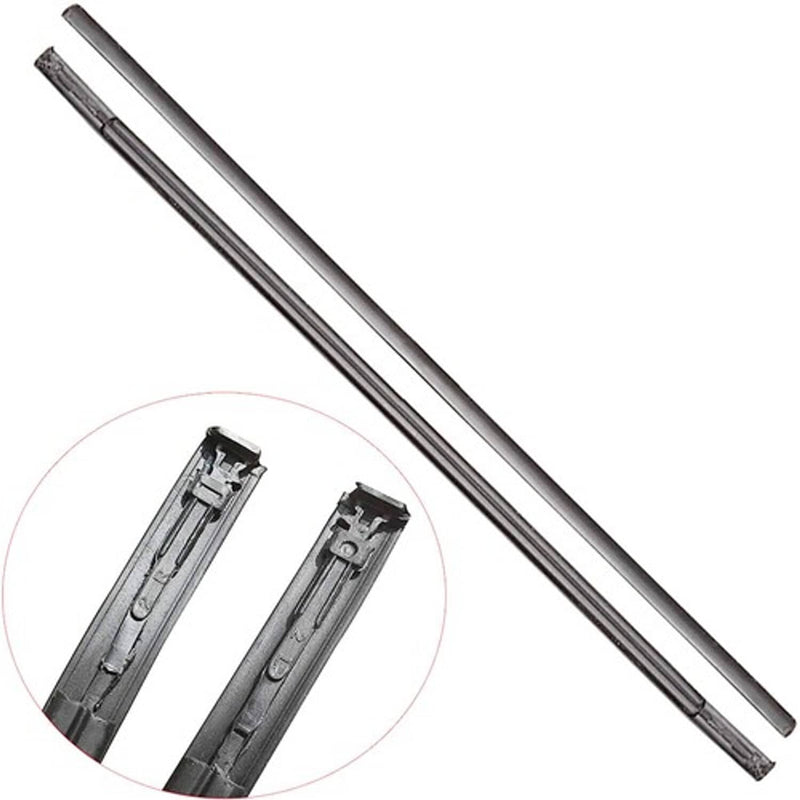 DURAFORCE Black Roof Trim Molding Kit 2PCS for Toyota for Corolla 2008 2013