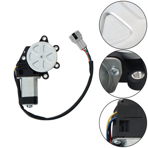 DURAFORCE 742-507 NEW Front Left Power Window Motor For Nissan Pathfinder 2003-2004