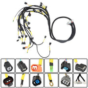 DURAFORCE For Honda Acura K-Swap Integra CRX EK EG K20 K24 K-Series Tucked Engine Harness