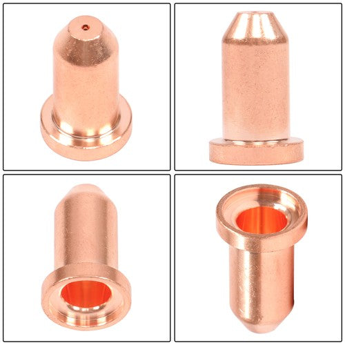 DURAFORCE 10Pcs Plasma Electrode 249926 Tip 249928 Nozzle for Miller XT40 XT30 XT30C Torch
