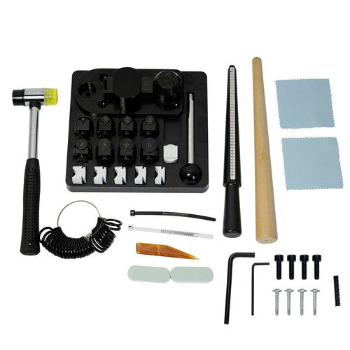 DURAFORCE Ring Bending Machine, Ring Bender Making Tool Kit Multi-Functional Jewelry Tool