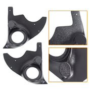 DURAFORCE Pair Speaker Kick Panels For Chevrolet C10/C15 81-1987 Chevrolet Blazer Crew Cab