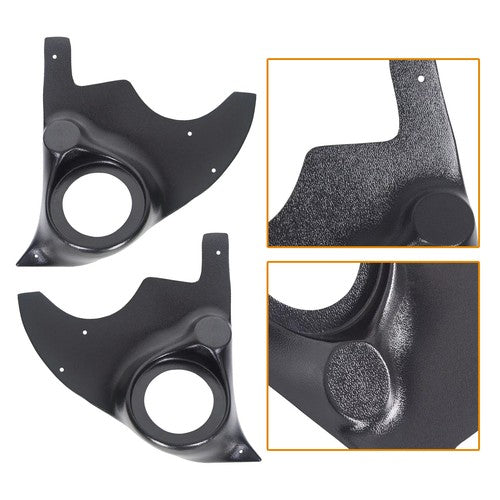 DURAFORCE Pair Speaker Kick Panels For Chevrolet C10/C15 81-1987 Chevrolet Blazer Crew Cab