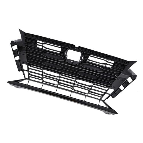DURAFORCE For 2023-2024 Nissan Altima SV Front Bumper Upper Grille & Grille Chrome Molding