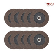 DURAFORCE 10 Pack Flap Disc 40 Grit 7" x 7/8" Type #29 Angle Grinder Grinding Wheel